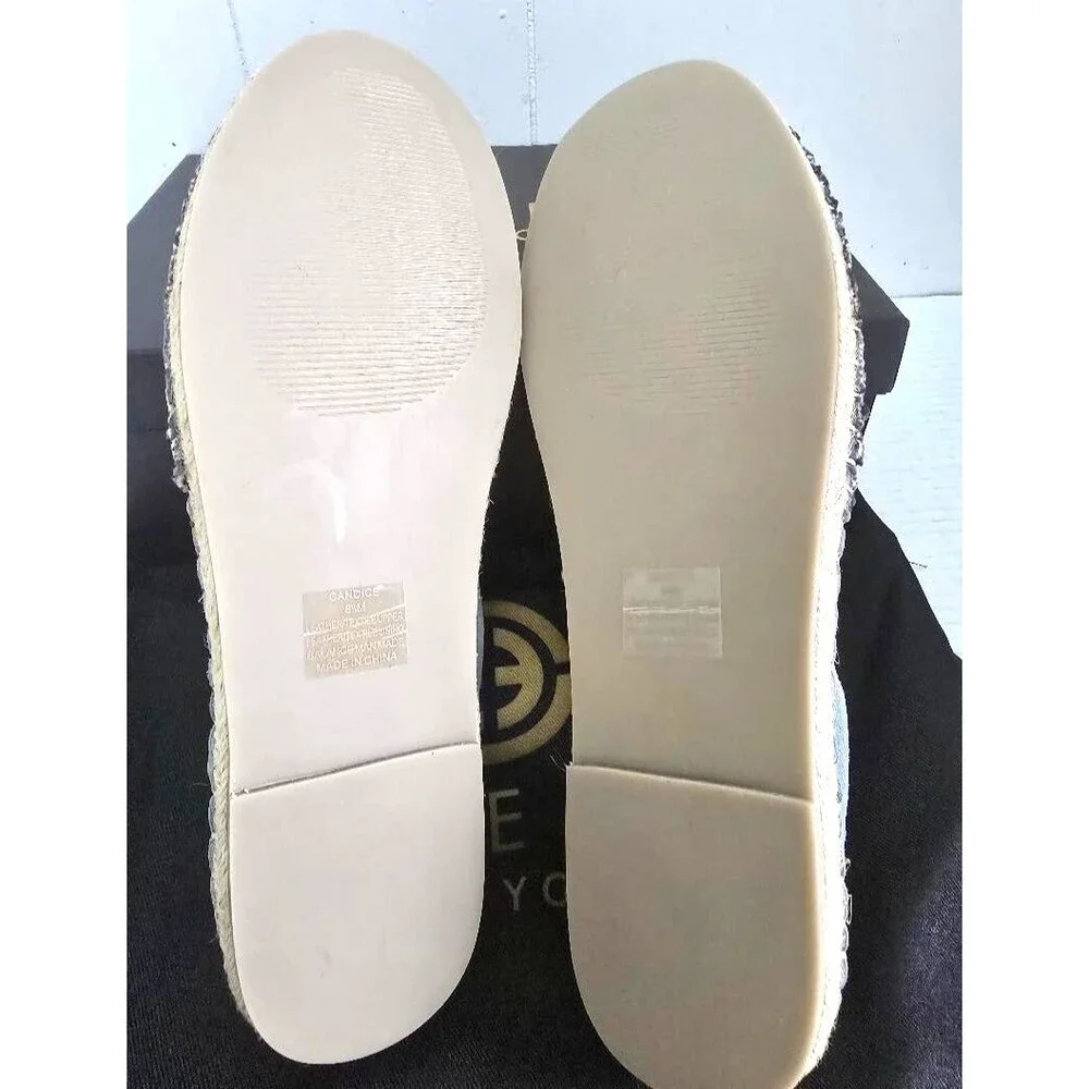 Cecelia New York Candice Blue Jeans Slip On  Casual Loafers Women's Size 8.5 NIB